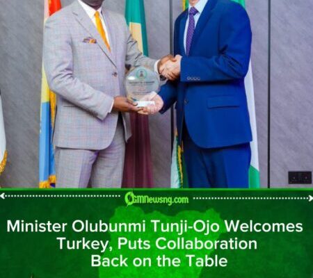 Minister Olubunmi Tunji-Ojo Hosts Turkey — Diplomacy Gets a Friendly Upgrade