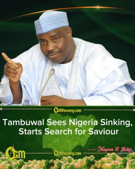 Ex-Governor Aminu Tambuwal Says Nigeria Is in Peril, Nigerians Ask: Since When?