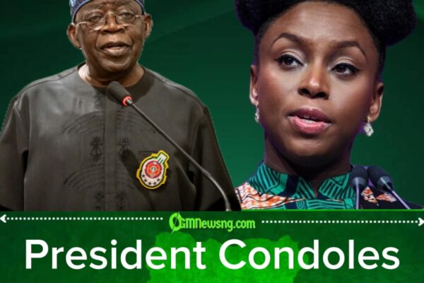 Bola Ahmed Tinubu Sends Heartfelt Condolences to Chimamanda Adichie