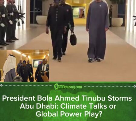 President Bola Ahmed Tinubu Lands in Abu Dhabi While Nigerians Argue Fuel Prices