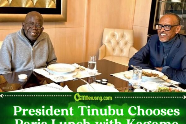 President Tinubu Dines with Kagame in Paris, Diplomacy Served Hot