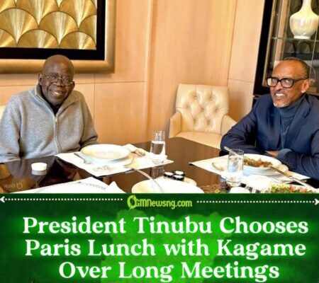 President Tinubu Dines with Kagame in Paris, Diplomacy Served Hot