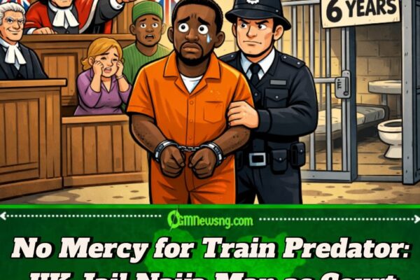 UK Train Wahala: UK Court Jail Naija Man 6 Years for S£xual Att@ck on Two Ladies