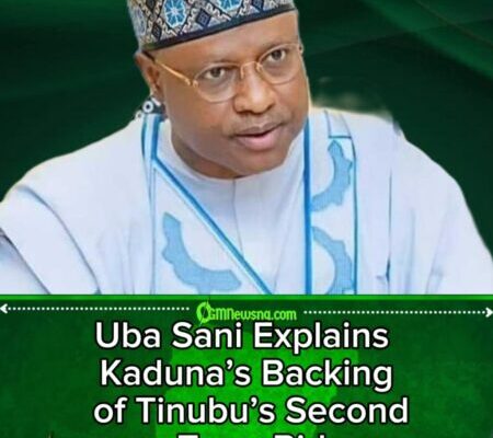 Uba Sani Explains Kaduna’s Backing of Tinubu’s Second-Term Bid