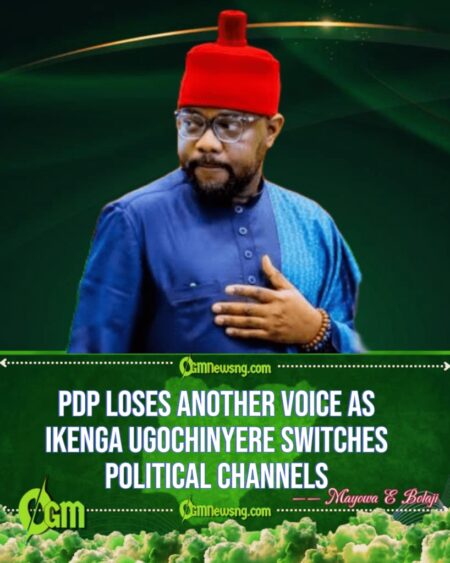 Honourable Ikenga Ugochinyere Dumps PDP, Packs Bags for APP in Broad Daylight