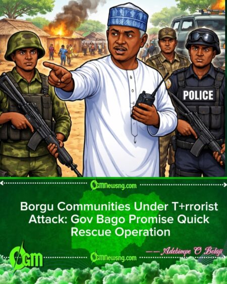 Gov Umaru Bago Condemn Borgu T+rrorist Attack, Joint Security Team Dey Trail Kidnappers