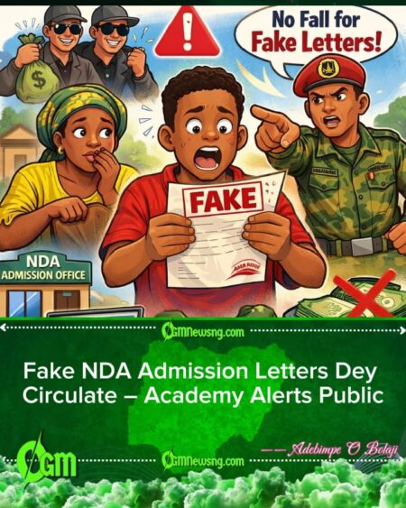 NDA Warn Nigerians Students: No Fall for Fake Admission Letters Again