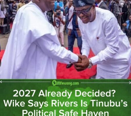 FCT Minister Nyesom Wike Assures Tinubu of Total Support in Rivers Ahead of 2027