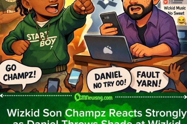 Wizkid Son Champz No Keep Quiet As E Reply Daniel Wey Shade Im Papa Music