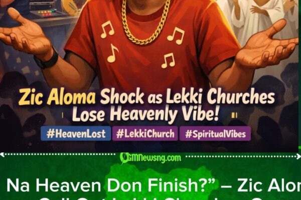 Zic Aloma Shock: Lekki Churches No Dey Sing Heavenly Songs Again, Fans Dey Wonder #HeavenLost