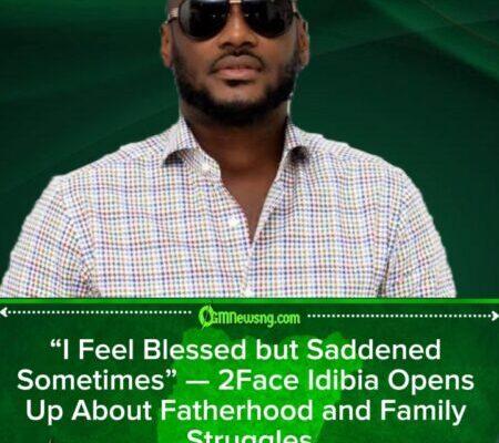 2Face Idibia Reveals He Has Eight Children, Admits Missing Quality Time With Them