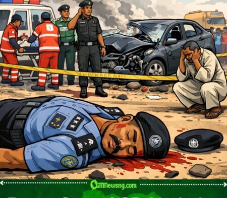 Tragic! Borno State ACP Abubakar Balteh Die For Fatal Road Crash