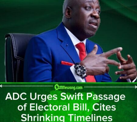 ADC Warns Senate Delay on Electoral Bill Threatens 2027 Elections