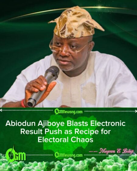 APC Chieftain Abiodun Ajiboye Raises Infrastructure Concerns Over Real-Time Result Transmission