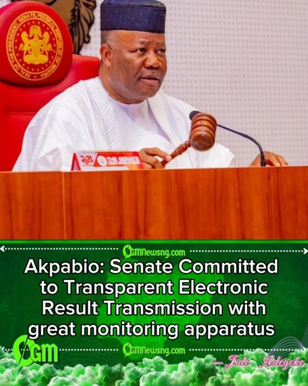 Akpabio Clarifies Senate’s Stand on Electronic Transmission of Election Results