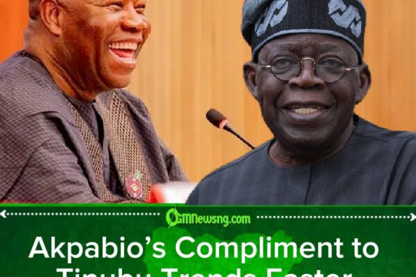 Senate President God'swill Akpabio Thanks Tinubu, Says “I Wish I Was Your Governor”