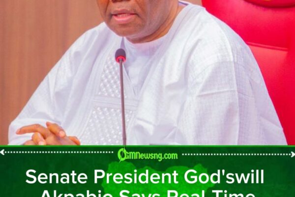 Senate President God'swill Akpabio: “Phones, Tablets, Even Carrier Pigeons Are Welcome