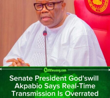 Senate President God'swill Akpabio: “Phones, Tablets, Even Carrier Pigeons Are Welcome