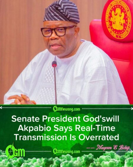 Senate President God'swill Akpabio: “Phones, Tablets, Even Carrier Pigeons Are Welcome