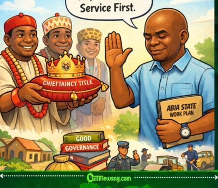 Governor Alex Otti Reject Chieftaincy Title, Say Him No Go Accept Any Honour While E Still Dey Office