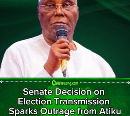 Atiku Abubakar Slams Senate Over Rejection of Electronic Transmission of Election Results