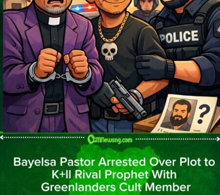 Bayelsa Pastor Arrested Over Plot to K+ll Rival Prophet With Greenlanders Cult Member