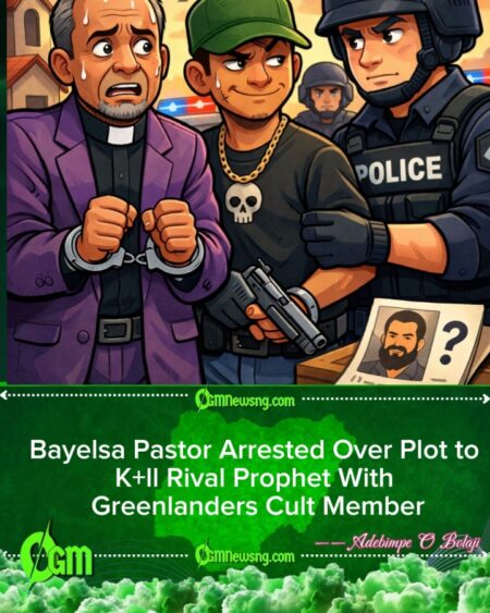 Bayelsa Pastor Arrested Over Plot to K+ll Rival Prophet With Greenlanders Cult Member