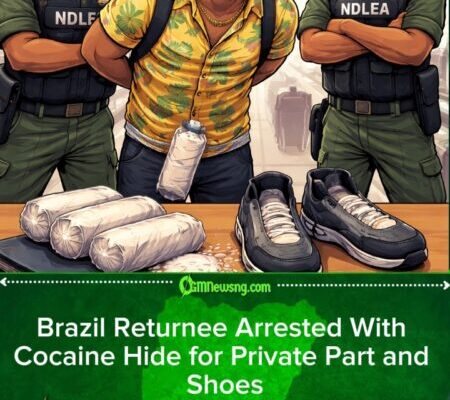 Brazil Returnee Arrested for Lagos Airport With Cocaine Hide for Private Part, NDLEA Burst Am
