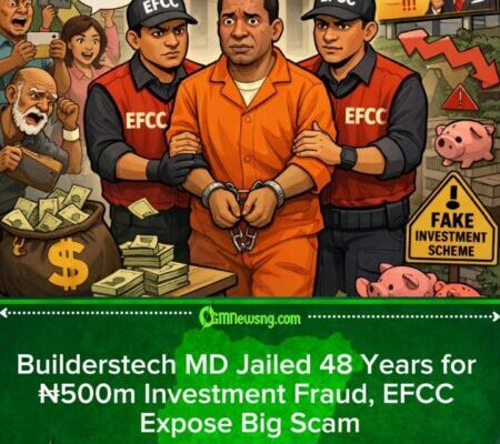 Builderstech MD Sentenced to 48 Years Prison After Defrauding Over 5,000 Nigerians of ₦500m
