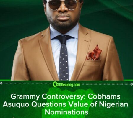 Cobhams Asuquo Slams Grammy Awards, Says Nigerians Used to Boost Foreign Economy