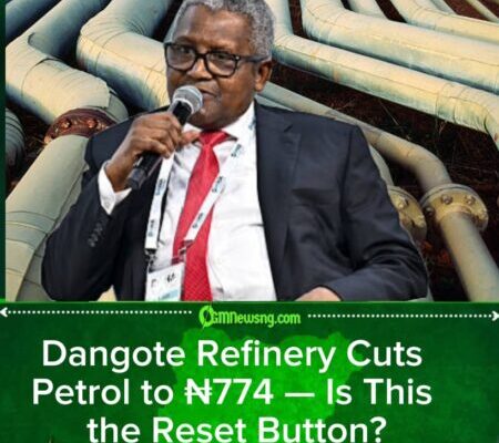Dangote Refinery Slashes Petrol to ₦774 — Relief or Just Reduced Pressure?