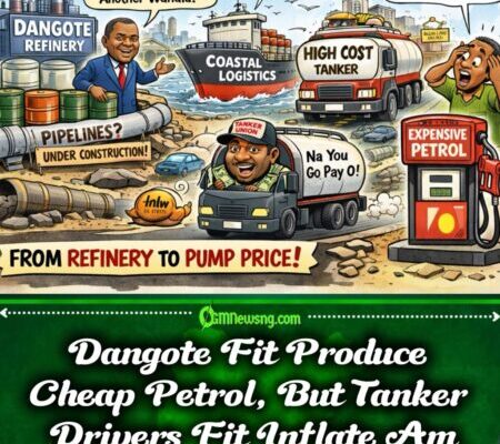 Dangote Refinery Talk True — If Tanker Still Dey Swim Before Reach Pump, Fuel Price Fit Jump Again