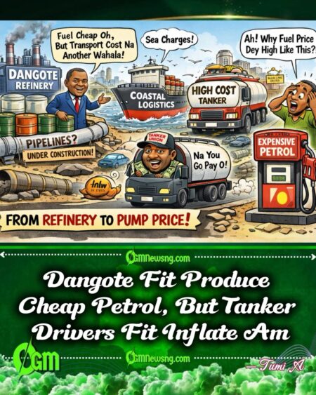 Dangote Refinery Talk True — If Tanker Still Dey Swim Before Reach Pump, Fuel Price Fit Jump Again