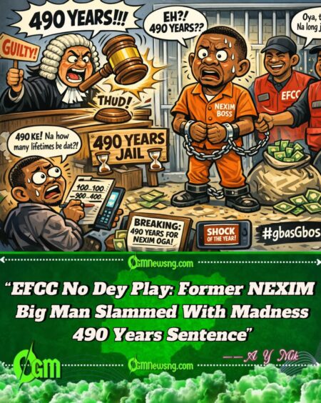 Gbas Gbos for Abuja Court: Ex-NEXIM Oga Chop 490 Years Jail Over ₦2.4bn Fra¥d Wahala
