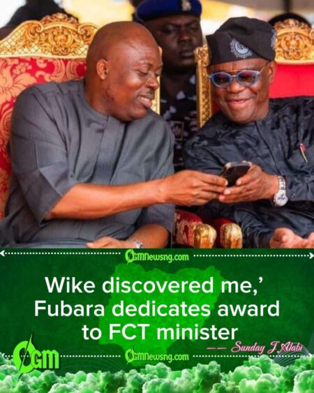 Wike Discovered Me’: Fubara Dedicates Award to FCT Minister Amid Rivers Political Reconciliation