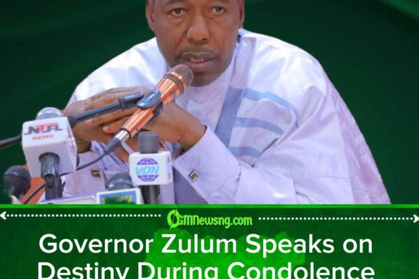 Governor Zulum Visits Kwara After Boko Haram Kills Over 170, Emphasizes Faith and Destiny