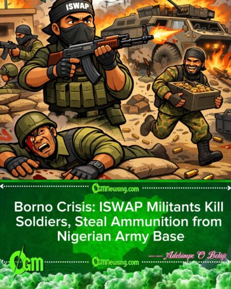 ISWAP Attack Borno Army Base: Many Soldiers Killed, Armoured Vehicles Burnt