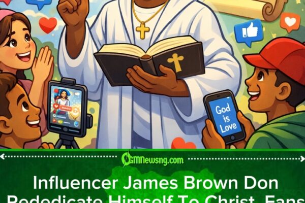 James Brown Turn Back To God After Years For Social Media Lifestyle, E Dey Inspire Fans