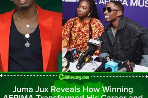 Juma Jux: Winning AFRIMA Changed Everything for Me, Opened New Doors in My Music Career