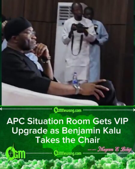 Deputy Speaker Benjamin Okezie Kalu Supervises APC FCT Elections Situation Room