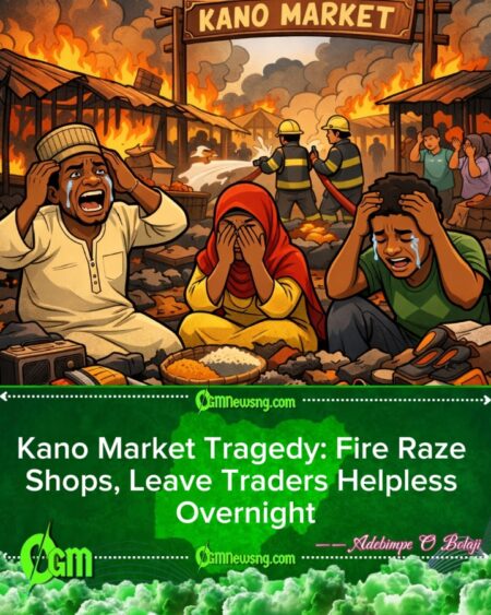 Kano Market Fire Disaster: Traders Cry as Goods Worth Millions Burn Finish