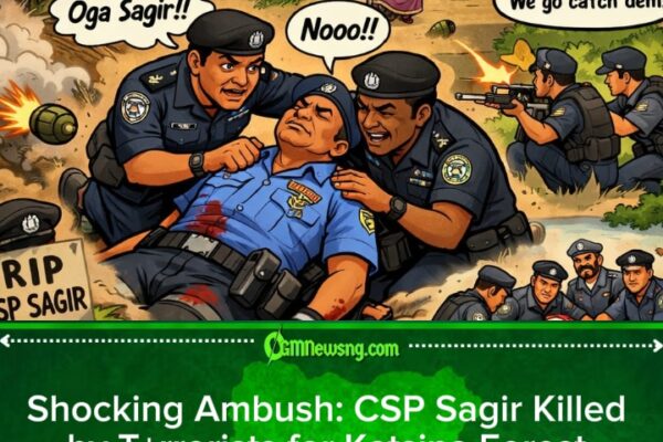 Katsina Forest Attack: T+rrorists Kill DPO CSP Sagir, Nigerian Police Dey Hunt Them