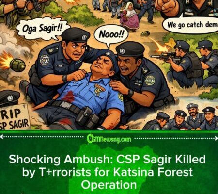 Katsina Forest Attack: T+rrorists Kill DPO CSP Sagir, Nigerian Police Dey Hunt Them