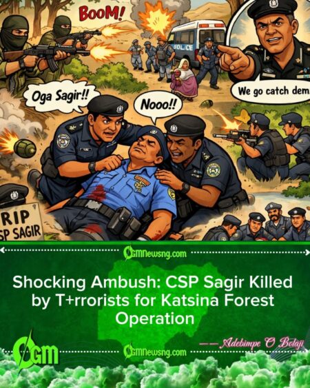 Katsina Forest Attack: T+rrorists Kill DPO CSP Sagir, Nigerian Police Dey Hunt Them