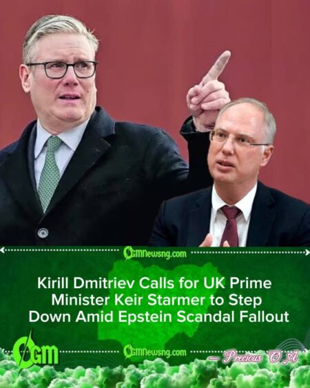 Kirill Dmitriev Sparks Diplomatic Storm With Call for Starmer to Resign