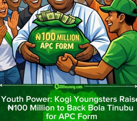 Kogi Youths Donate ₦100 Million for Tinubu APC Nomination Form, Show Massive Support for 2027 Election