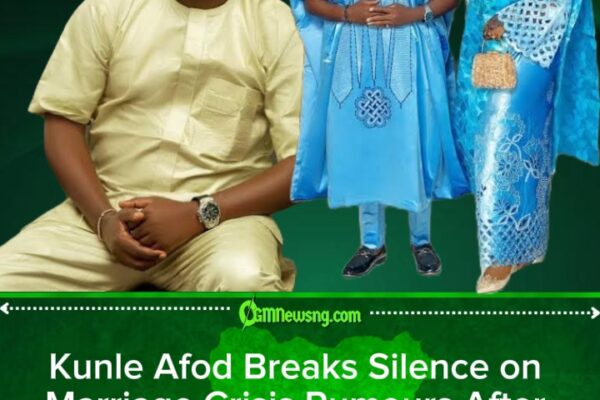 Kunle Afod Reacts as Marital Crisis Speculation Trends Online, Urges Fans to Ignore Rumours