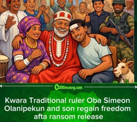 Kwara Traditional ruler Oba Simeon Olanipekun freed afta weeks of kidnapping in Ifelodun LGA