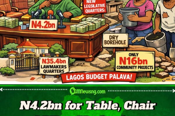 Lagos Deputy Gov Office Budget 2026 – N4.2bn for Tables, Chairs & 30 Microphones Cause Gbas Gbos for Lagos