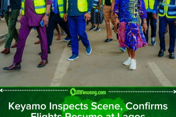 Minister Festus Keyamo Inspects Lagos Airport After Fire Incident